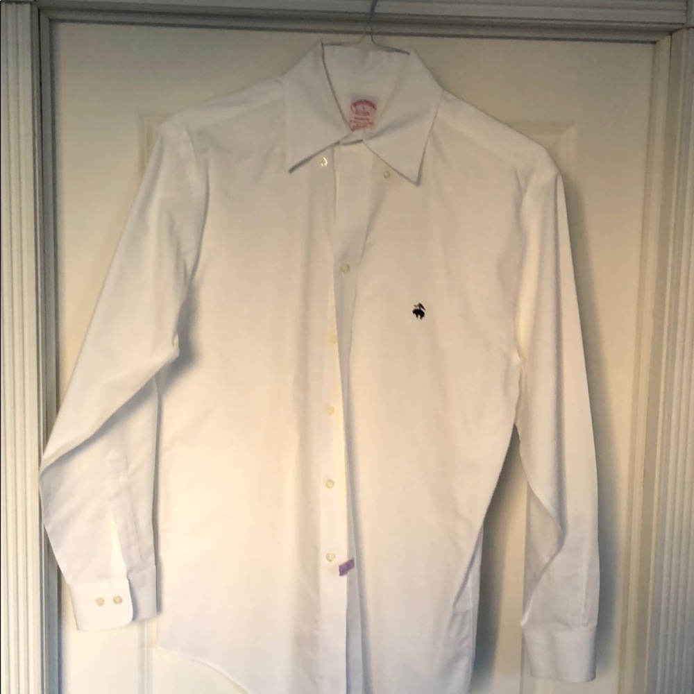 Men’s small white Brooks Brothers button down